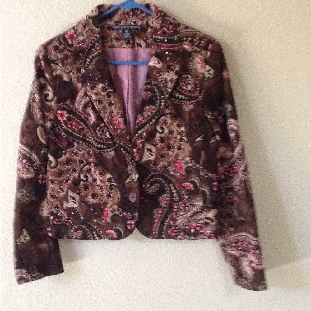 Larry Levine Jacket Size 10p